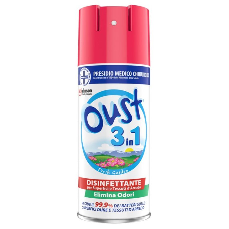 OUST 3 IN 1 FRESH GARDEN 400ML OUST 3 IN 1 FRESH GARDEN 400ML