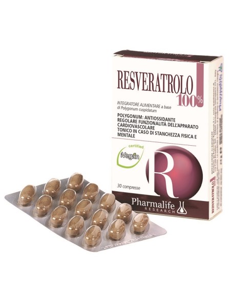 RESVERATROLO 100% 30 Cpr PHR