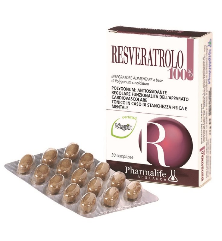 RESVERATROLO 100% 30 Cpr PHR