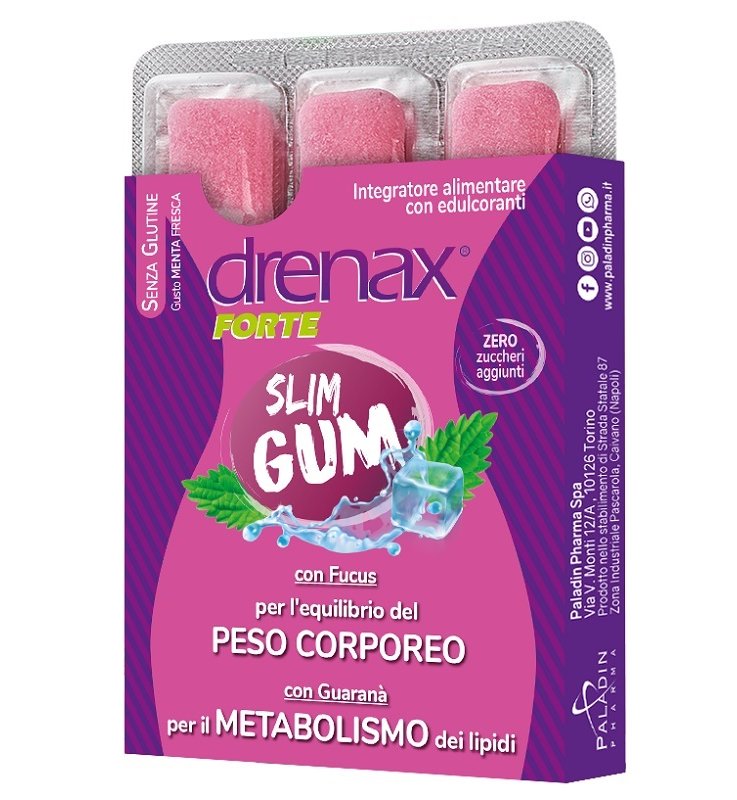 DRENAX SLIM DIMAGRANTE 9GUM DRENAX SLIM DIMAGRANTE 9GUM