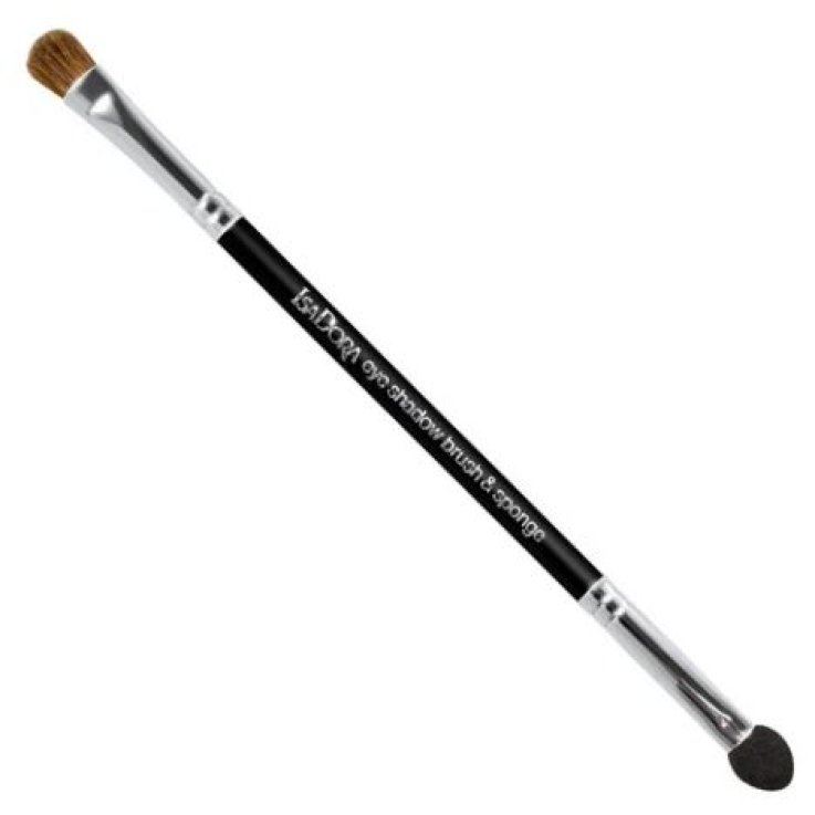 ISADORA DOUBLE ENDED EYE SHADOW APPLICATORE BRUSH & SPONGE ISADORA DOUBLE ENDED EYE SHADOW APPLICATORE BRUSH & SPONGE