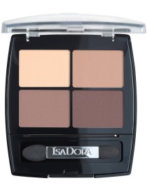 ISADORA EYE SHADOW QUARTET 44 MUDDY NUDES