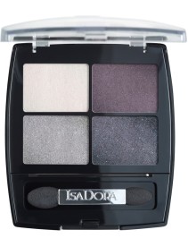 ISADORA EYE SHADOW QUARTET 37 CRYSTAL MAUVE