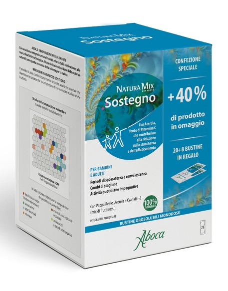 NATURA MIX ADVANCED SOSTEGNO OROSOLUBILE 28 BUSTINE CONFEZIONE SPECIALE