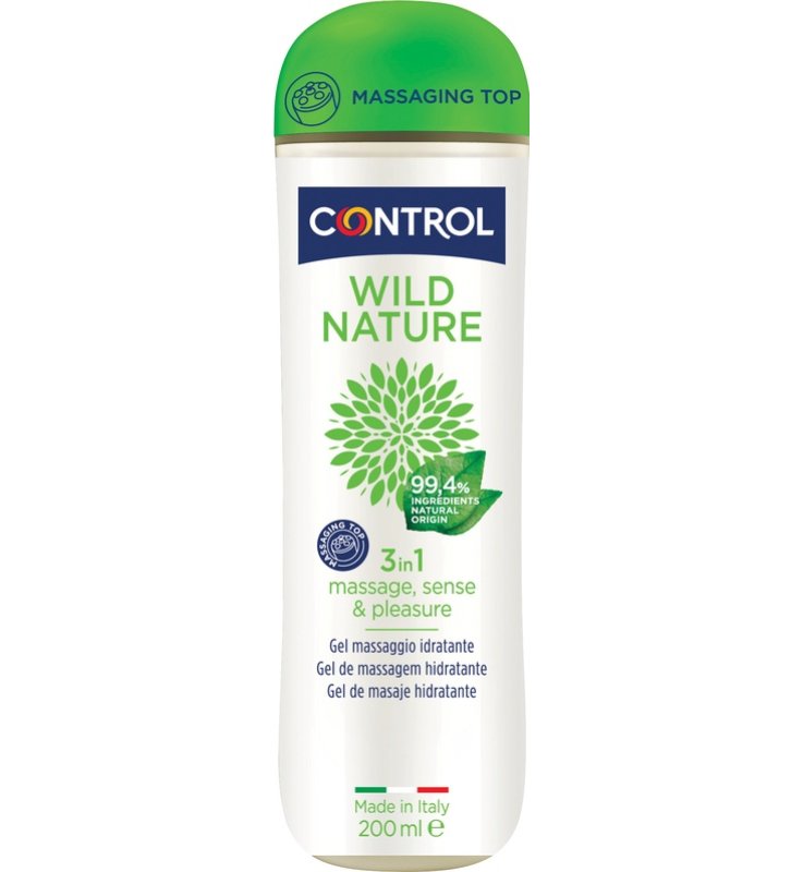 CONTROL WILD NATURE MASSAGE GEL MASSAGGIO 3 IN 1 200 ML CONTROL WILD NATURE MASSAGE GEL MASSAGGIO 3 IN 1 200 ML