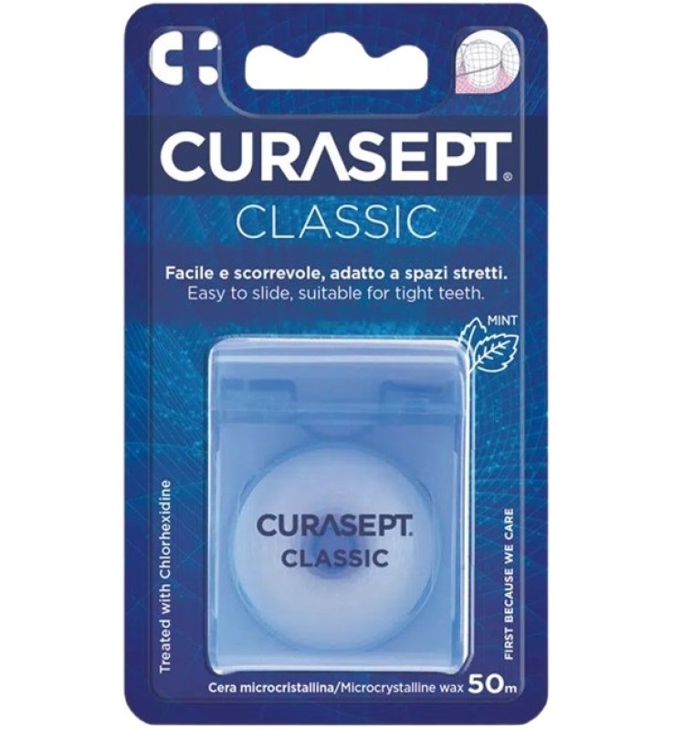CURASEPT CLAS FLOSS CERAT CLOR