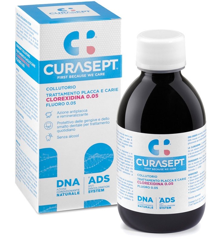 CURASEPT COLLUTORIO 0,05 ADS + DNA 200 ML