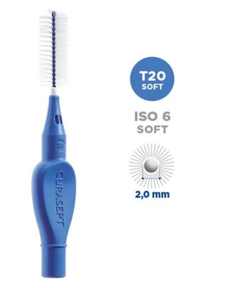 CURASEPT PROXI T20 SOFT BLUE 5 PEZZI