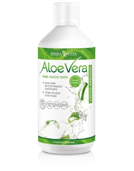 ALOE VERA Succo 100% 500ml EBV