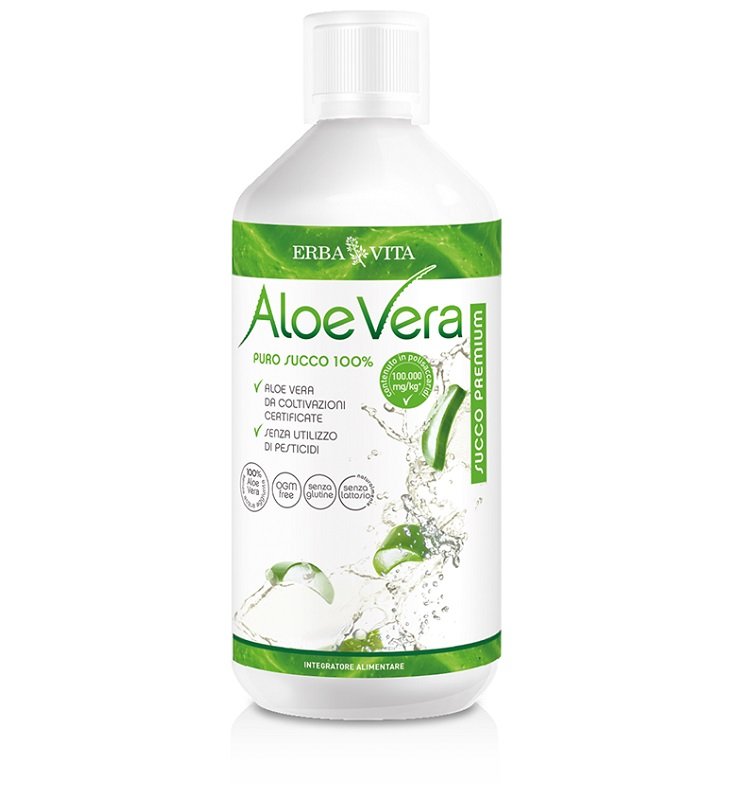 ALOE VERA Succo 100% 500ml EBV