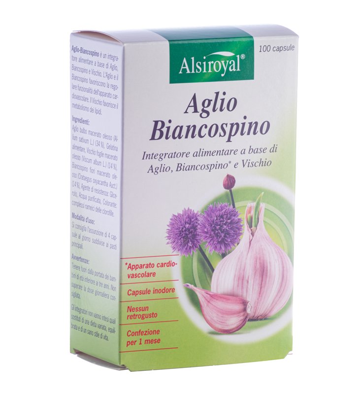 AGLIO/BIANCOSPINO 100 Cps CGN AGLIO/BIANCOSPINO 100 Cps CGN
