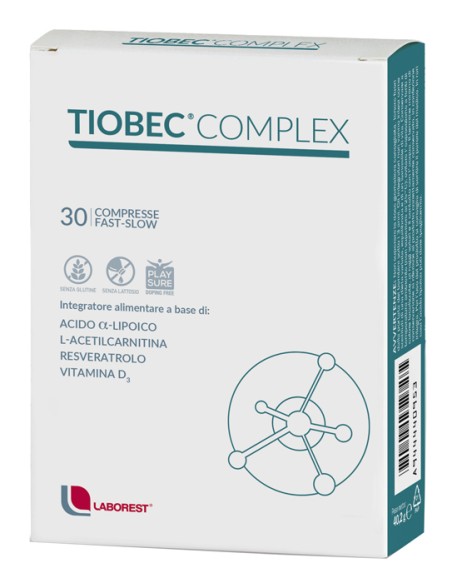 TIOBEC COMPLEX 30 COMPRESSE FAST SLOW