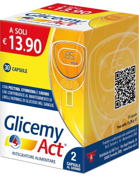 GLICEMY ACT 30CPS