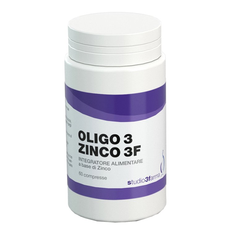 OLIGO 3 ZINCO 60CPR STUDIO3 OLIGO 3 ZINCO 60CPR STUDIO3