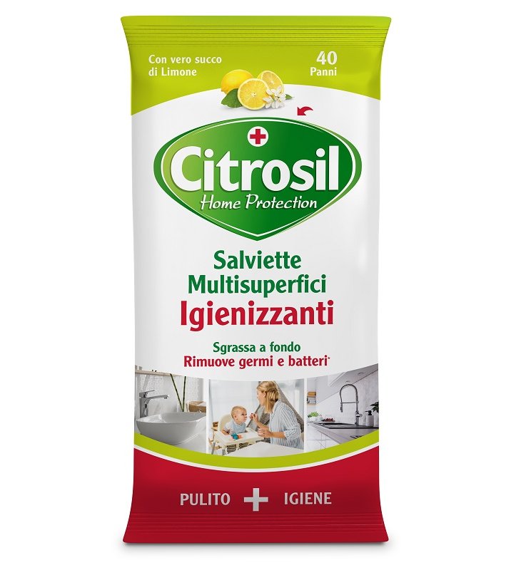 CITROSIL SALVIETTE IGIENIZZANTI LIMONE 40 PEZZI