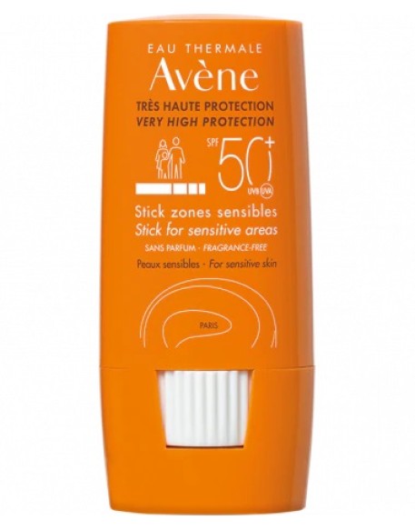 AVENE EAU THERMALE STICK LARGE ZONE SENSIBILI 50+ 8 G