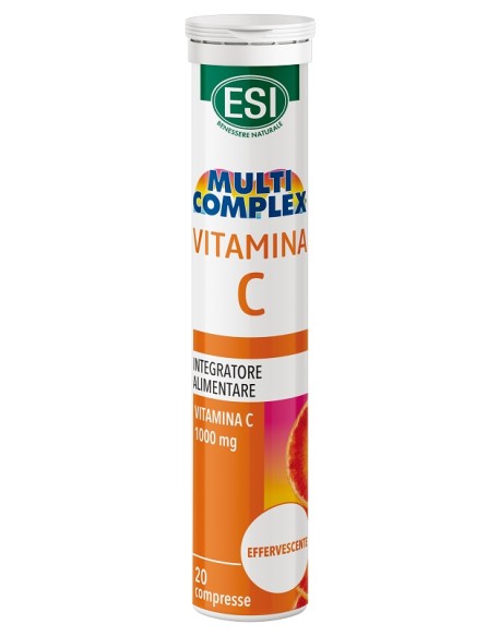 ESI MULTICOMPLEX VITAMINA C 20 COMPRESSE EFFERVESCENTI