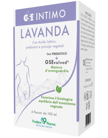 GSE INTIMO LAVANDA 4 FLACONI DA 100 ML