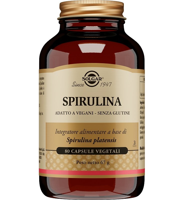 SPIRULINA 80 CAPSULE VEG