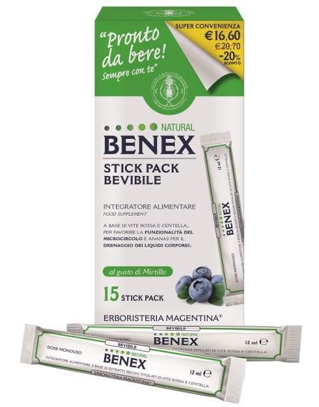 BENEX BEVIBILE 15STICK 12ML