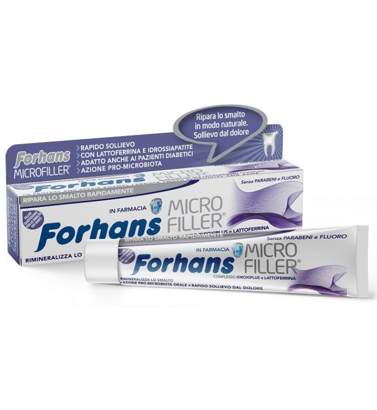 FORHANS DENTIFRICIO MICROFILLER PROTEZIONE SMALTO 75 ML