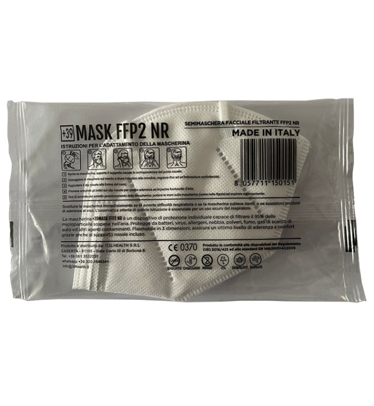 MASCHERINA FFP2 BIANCA 15PZ IT