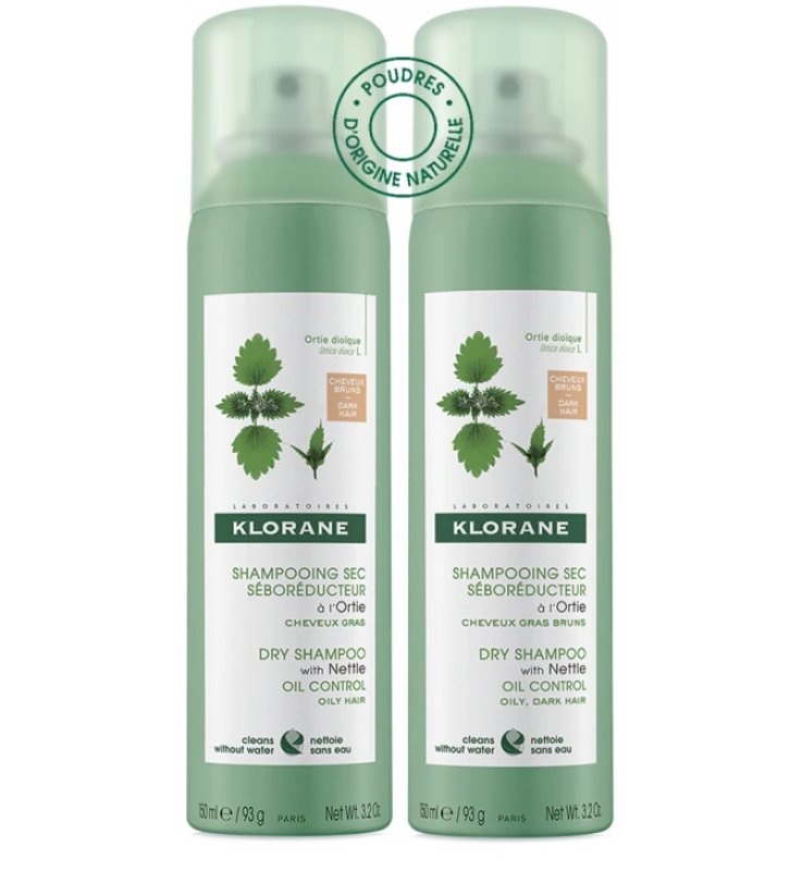KLORANE DUO SHAMPOO SECCO ALL'ORTICA COL NP