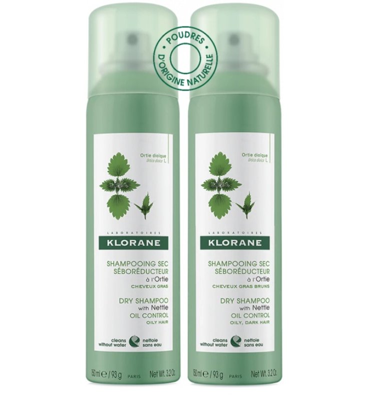 KLORANE DUO SHAMPOO SECCO ALL'ORTICA NP