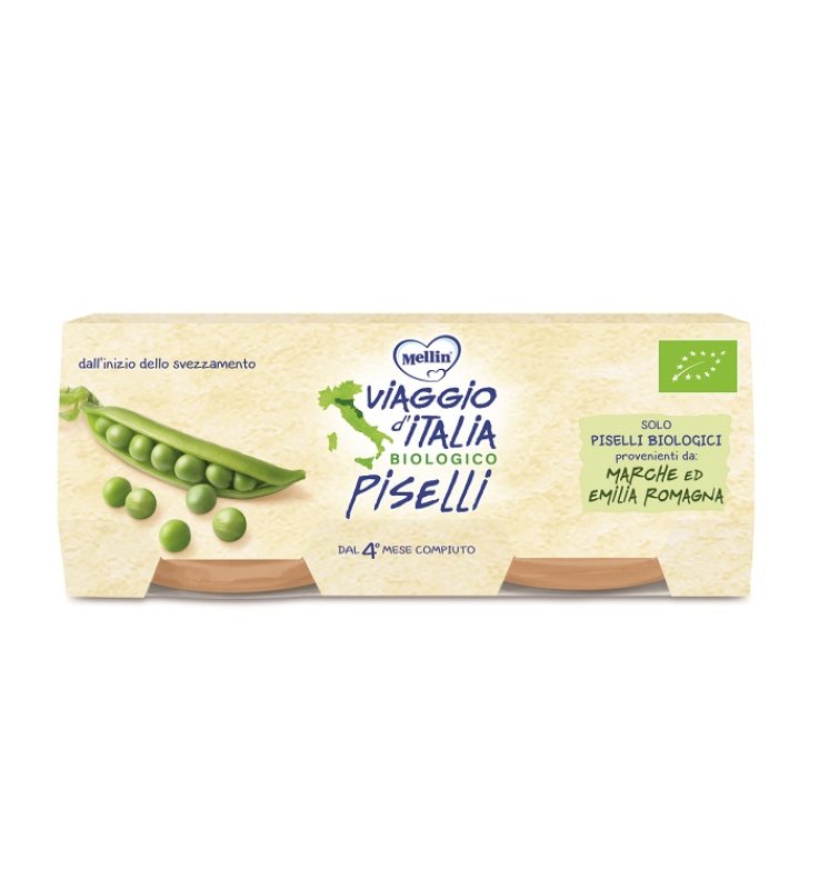 OMO MELLIN Bio Piselli 2x80g