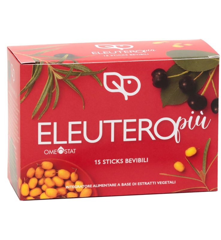 ELEUTERO PIU' OMEOSTAT 15 STICK MONODOSE DA 10 ML