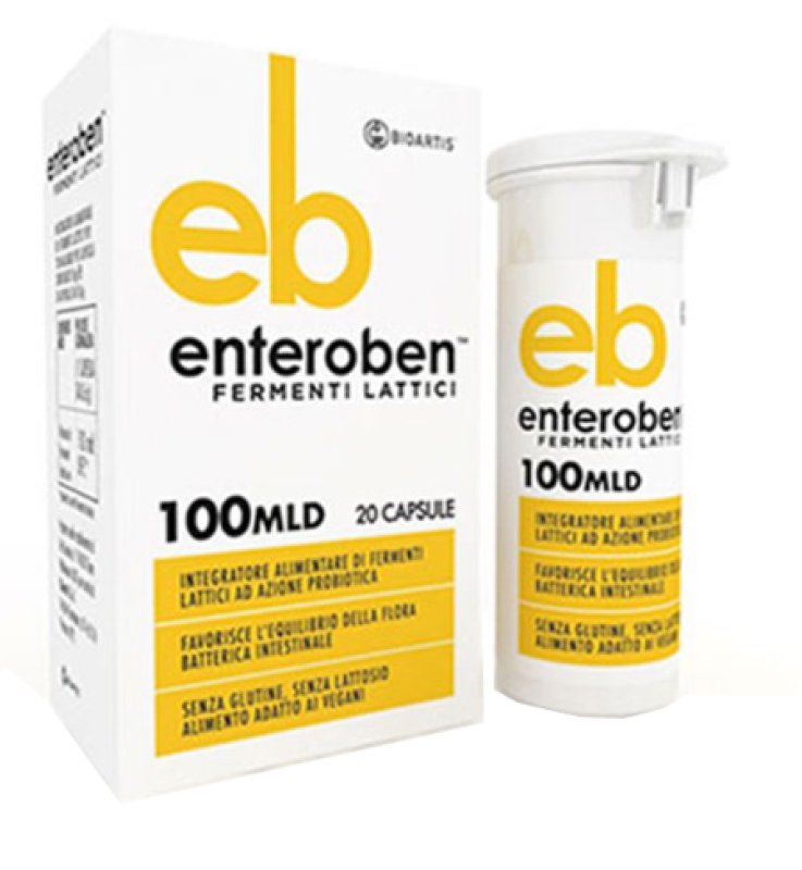 ENTEROBEN 100MLD 20 CAPSULE VEGETALI