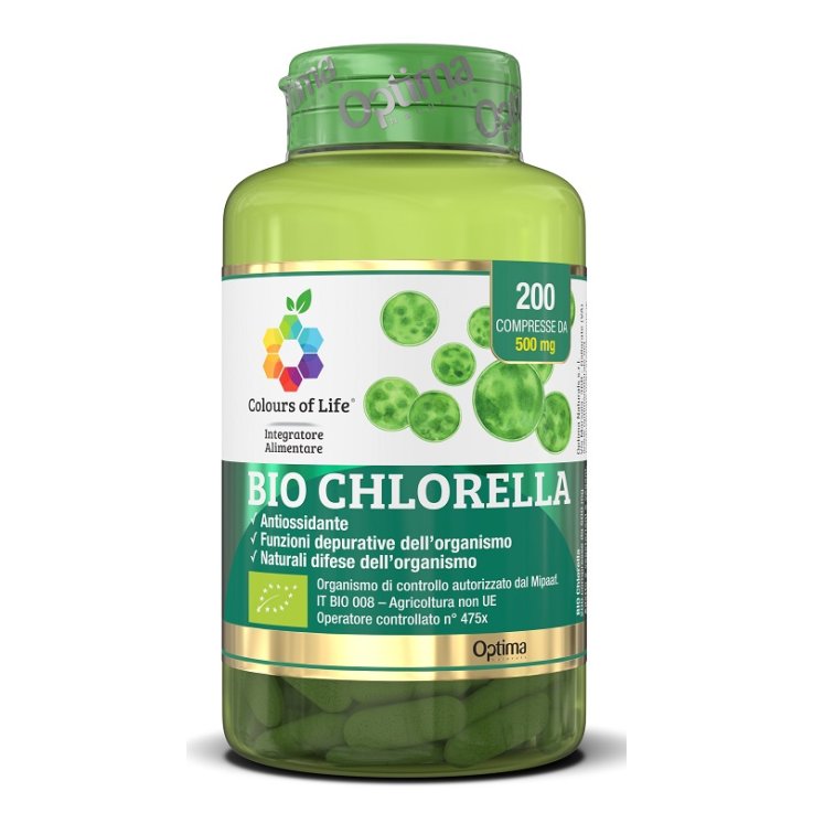 Bio Chlorella 200 Cpr Colours Bio Chlorella 200 Cpr Colours