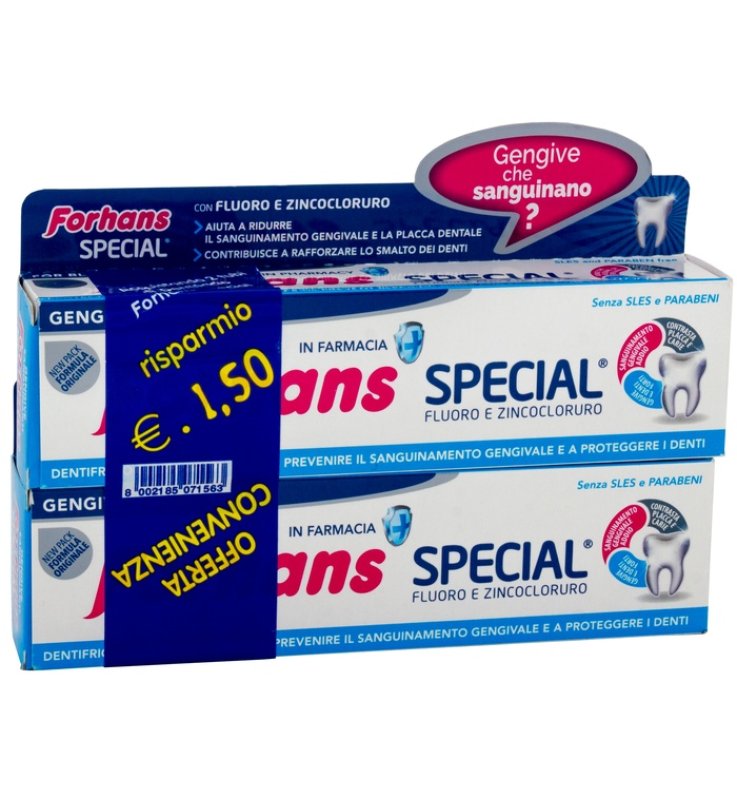 FORHANS SP DENTIF 2X75ML