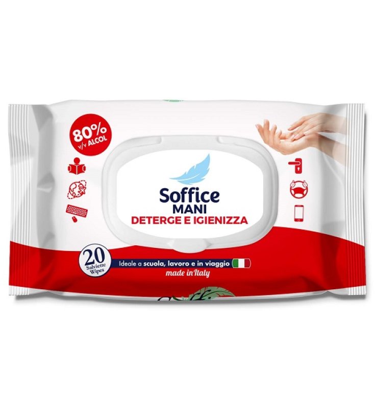 SOFFICE Salv.Mani 80% Alc.20pz