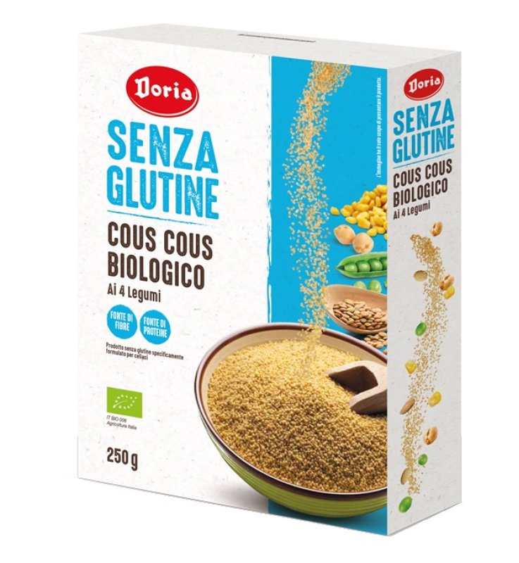 DORIA Cous Cous 4 Legumi 250g DORIA Cous Cous 4 Legumi 250g