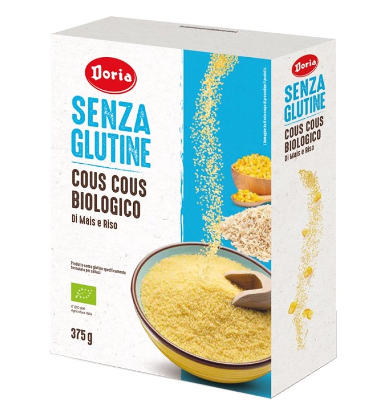 DORIA Cous Cous Mais/Riso 250g DORIA Cous Cous Mais/Riso 250g