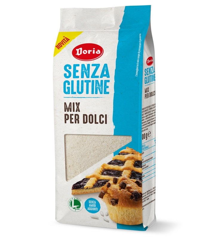 DORIA Mix Dolci S/G 500g DORIA Mix Dolci S/G 500g
