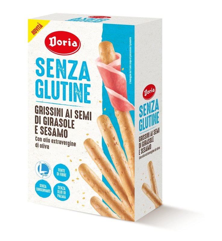 DORIA Grissini Gir/Ses.S/G100g DORIA Grissini Gir/Ses.S/G100g