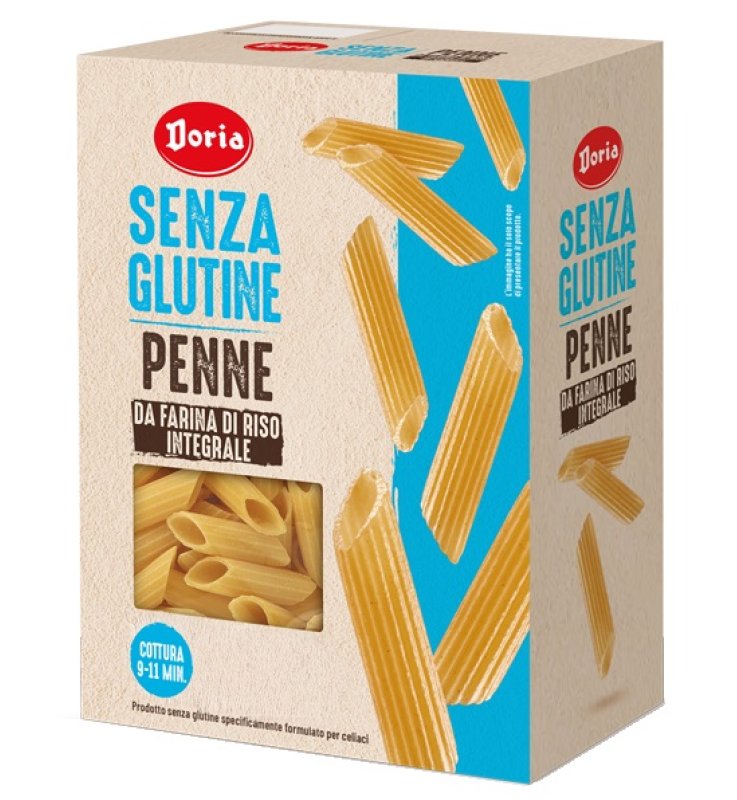 DORIA PENNE INTEGRALI 400G DORIA PENNE INTEGRALI 400G