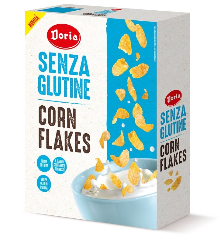 DORIA Corn Flakes S/G 250g DORIA Corn Flakes S/G 250g