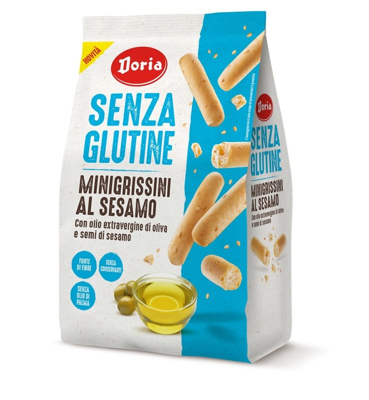DORIA Grissini Mini Sesamo S/G DORIA Grissini Mini Sesamo S/G