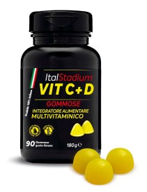 ITALSTADIUM Vit C+D 90 Gommose