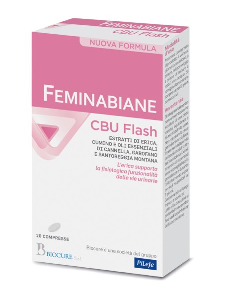 FEMINABIANE CBU FLASH 20 COMPRESSE NUOVA FORMULA