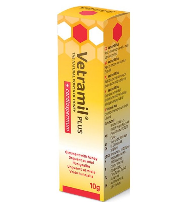 VETRAMIL*Plus Unguen.Miele 10g