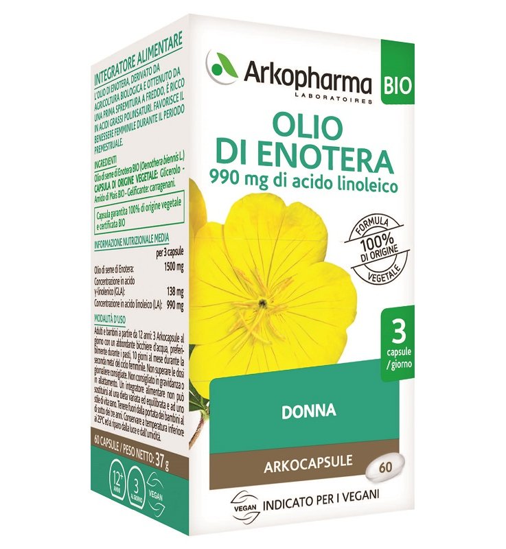 ARKOCPS OLIO ENOTERA BIO 60 CAPSULE