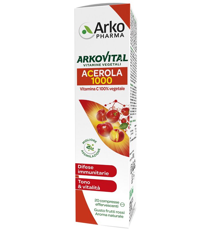 ARKOVITAL ACEROLA EFFERV 20CPR ARKOVITAL ACEROLA EFFERV 20CPR
