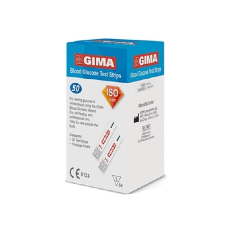 GIMA Strisce Glicemia 50pz GIMA Strisce Glicemia 50pz