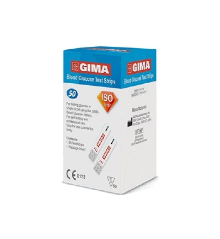 GIMA Strisce Glicemia 50pz