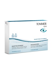 TONIMER EYES SALVIETTINE OFTALMICHE 16 PEZZI