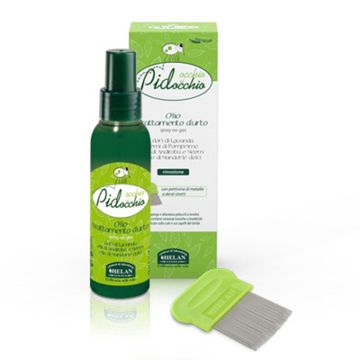 HELAN OCCHIO AL PIDOCCHIO OLIO SPRAY 100 ML + PETTININO HELAN OCCHIO AL PIDOCCHIO OLIO SPRAY 100 ML + PETTININO